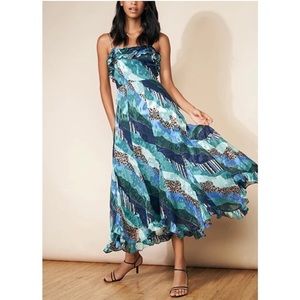 Anthropologie Hutch Marigold Midi Dress